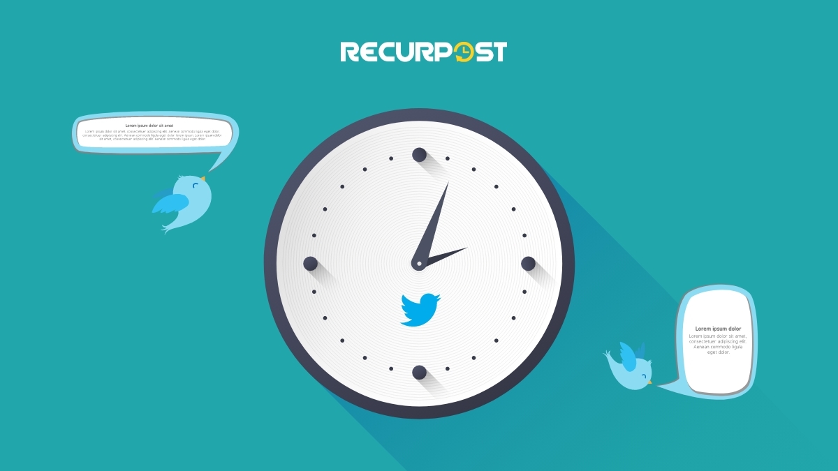 Best time to tweet-recurpost-social media scheduling tool