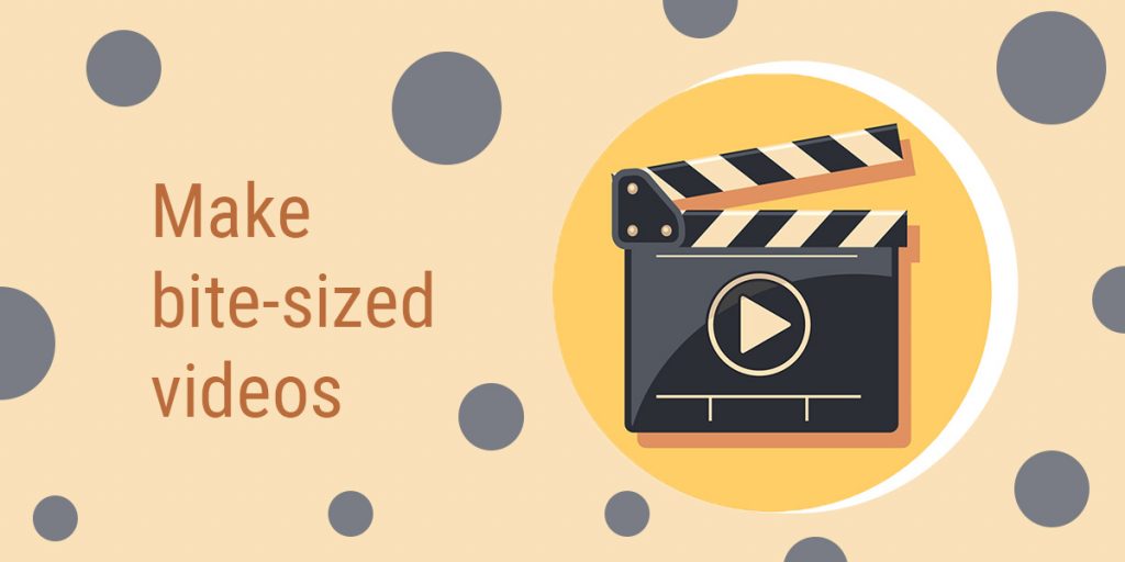 make bit-sized video for your new social media design post