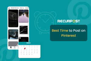 Best time to post on Pinterest.