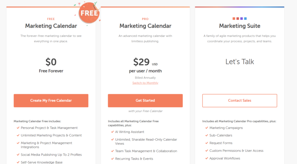 coschedule pricing