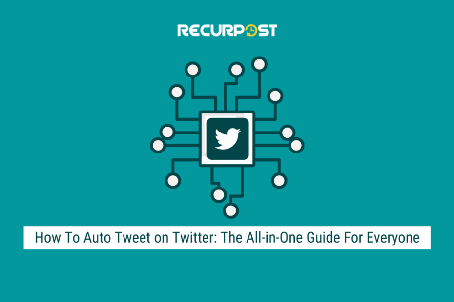 How to auto tweet on Twitter