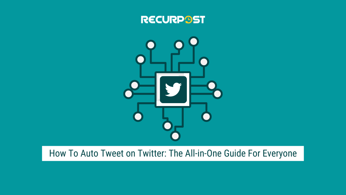 How to auto tweet on Twitter