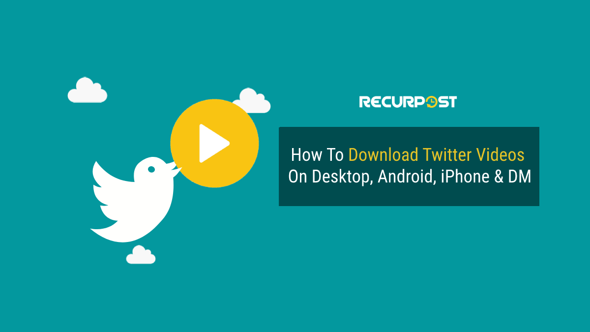 How To Download Twitter video - feature image