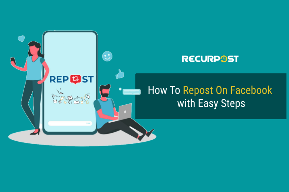 How to repost on Facebook - feature