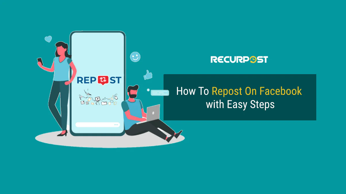 How to repost on Facebook - feature