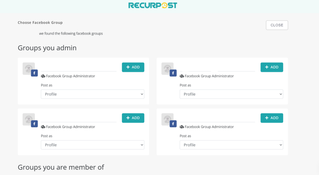 How to schedule posts on Facebook groups