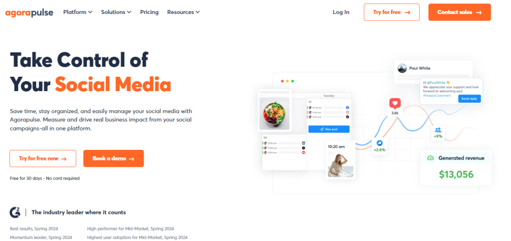 Agorapulse Social Media Scheduler