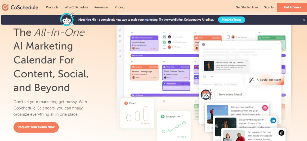 CoSchedule - Social Media Scheduler