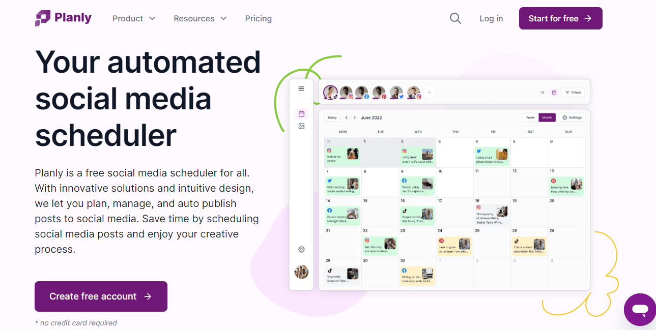 Planly- social media tool