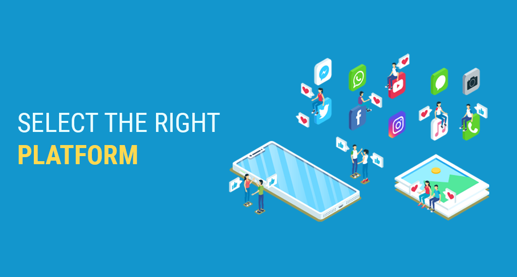 social media optimization tips - right platform