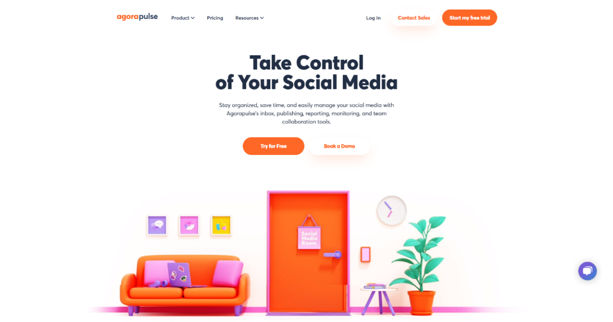 SocialReport alternatives-Agorapulse