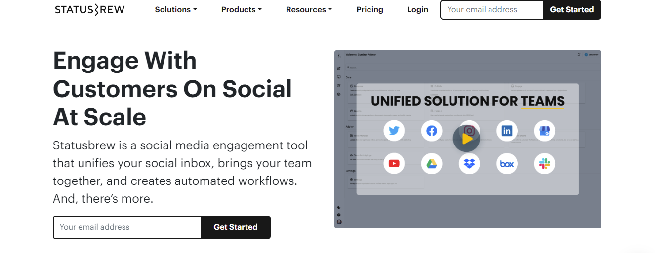 SocialReport alternatives-Statusbrew