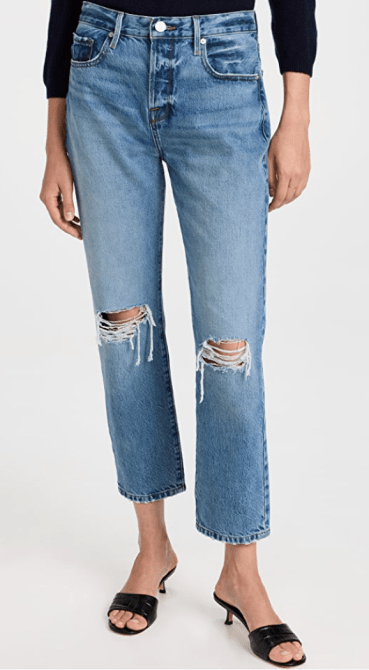 STYLECASTER | Straight Leg Jeans For Curves