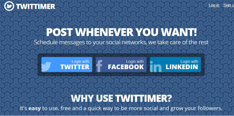 twitter post scheduler twittimer