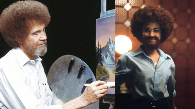 Bob Ross from The Joy of Painting