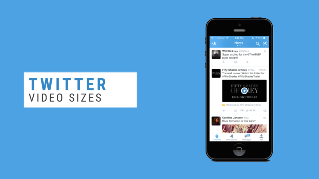 Video Sizes Guide for Twitter 